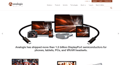 Desktop Screenshot of analogix.com